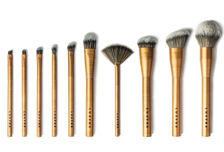 No. 4 - Cọ Son Môi LUSTRE Pro Makeup Brush Gold EditionE104 - 2