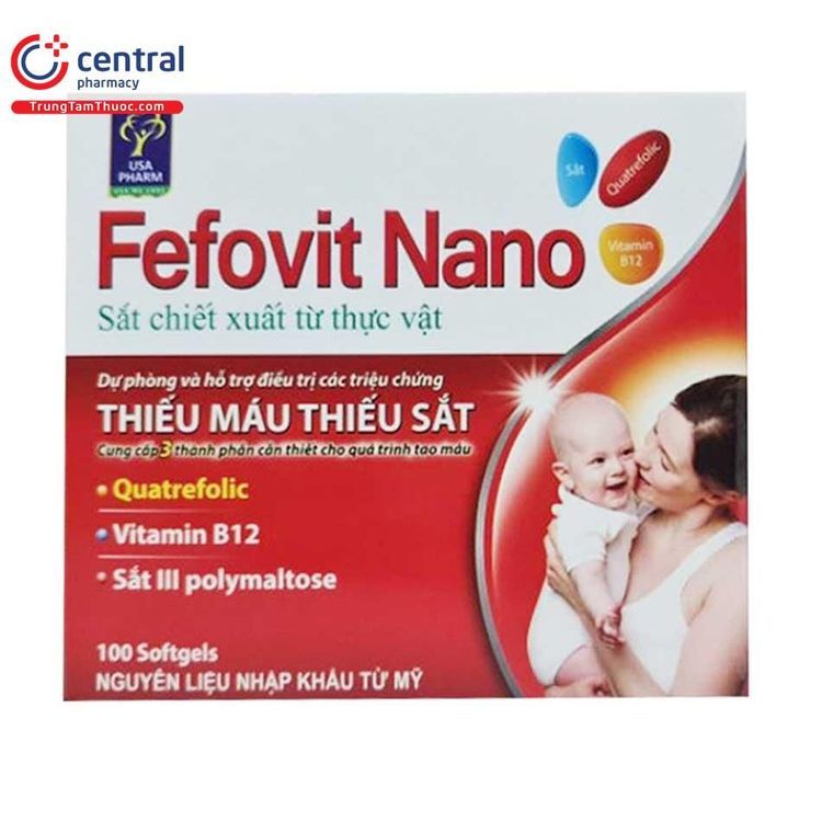 No. 7 - Thuốc Bổ Máu Fefovit Nano - 1