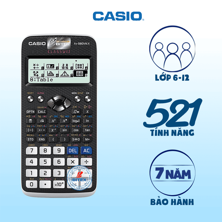 No. 3 - Máy Tính Bỏ Túi Casio FX-580VNX - 2