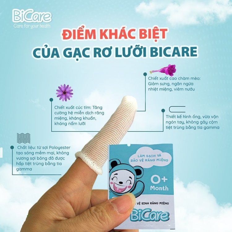 No. 5 - Gạc Rơ Lưỡi Bicare - 2