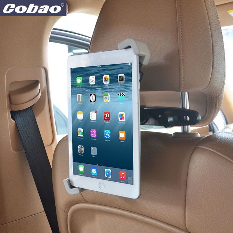 No. 5 - Giá Đỡ IPad Trên Ô Tô 2021 New Back Pillow Tablet Phone Holder Rear Seat Flat Support Telescopic BracketC41155-1 - 2