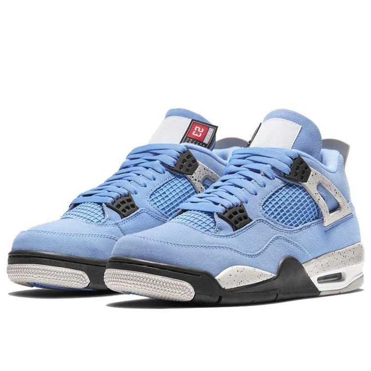 No. 5 - Giày Nike Air Jordan 4 University Blue - 3