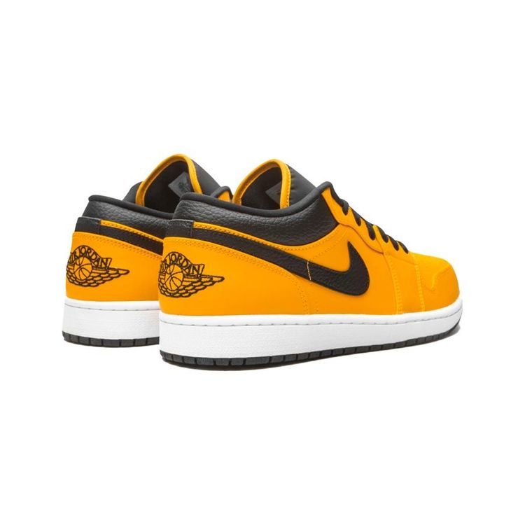 No. 2 - Giày Nike Nam Air Jordan 1 Low University Gold Black553558-700 - 4