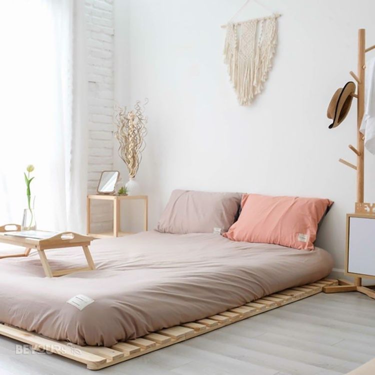 No. 7 - Giường Ngủ Pallet Bed Natural - 1