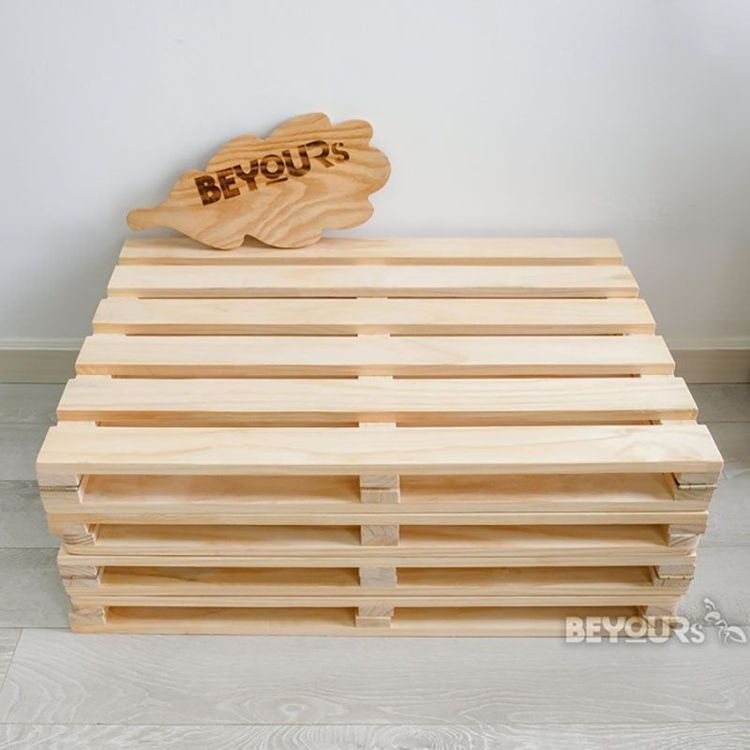 No. 5 - Giường Ngủ Pallet Gỗ Thông Beyours Skinny - 5