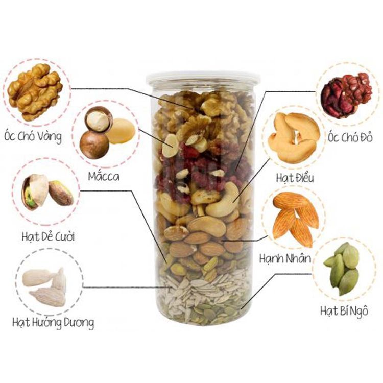 No. 6 - Hạt Macca Mix Các Loại Hạt Dinh Dưỡng Khác DK Harvest - 4