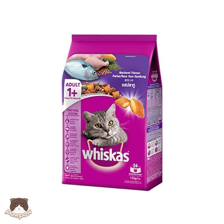 No. 8 - Hạt Cho Mèo Lớn Whiskas Adult 1+ - 1