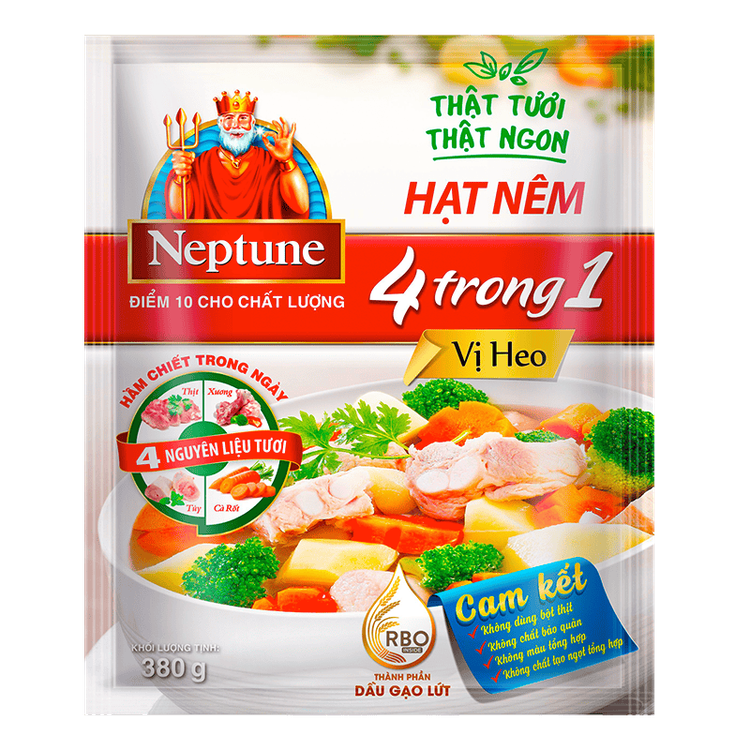 No. 8 - Hạt Nêm 4 Trong 1 Vị Heo Neptune - 1