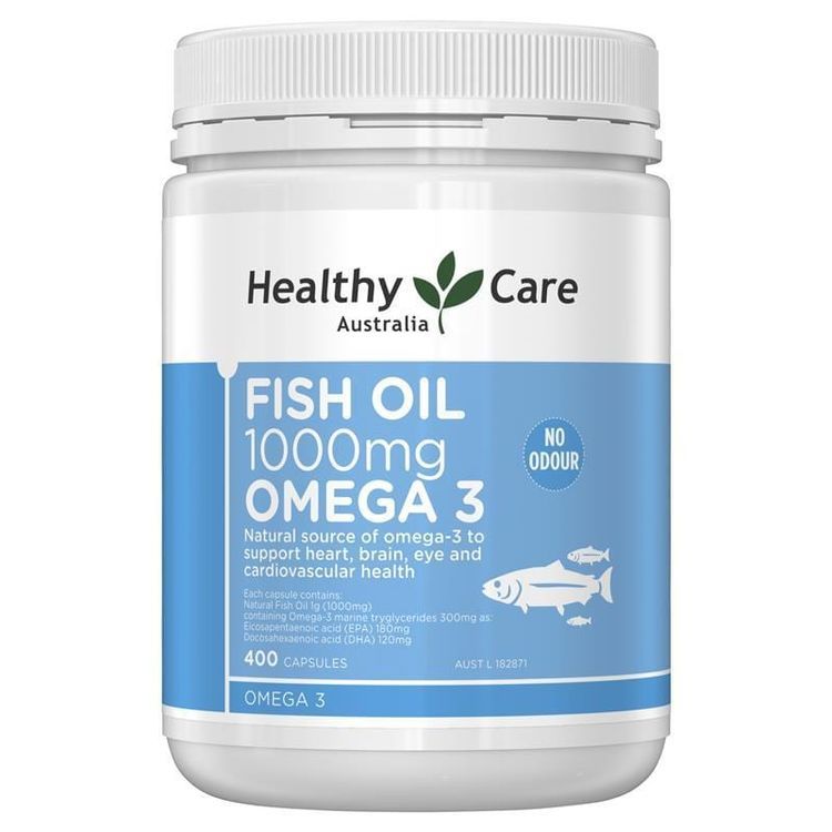 No. 7 - Viên Uống Omega 3 Healthy Care Fish Oil 1000mg - 1