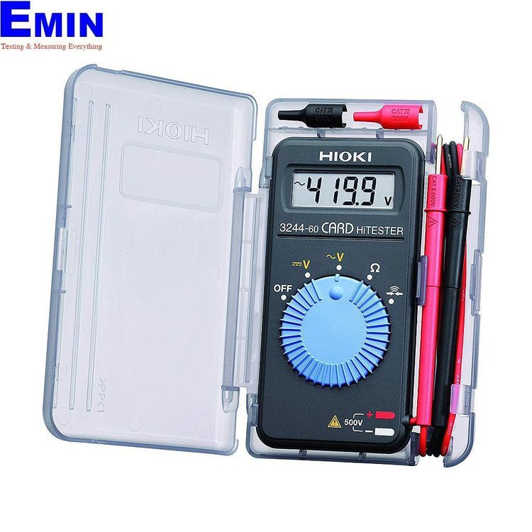 No. 3 - Đồng Hồ Vạn Năng Bỏ Túi Hioki3244-60 - 1
