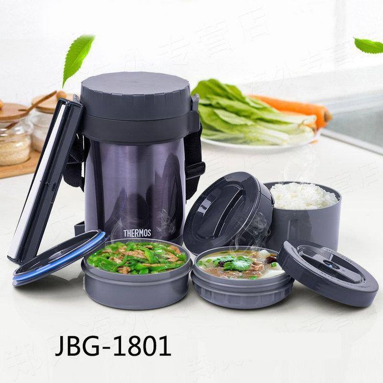 No. 2 - Hộp Cơm Thermos STAINLESS KINGSK3000MDB4 - 4