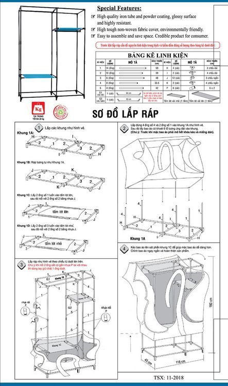 No. 1 - Tủ Vải Thanh Long TVAI03 - 1