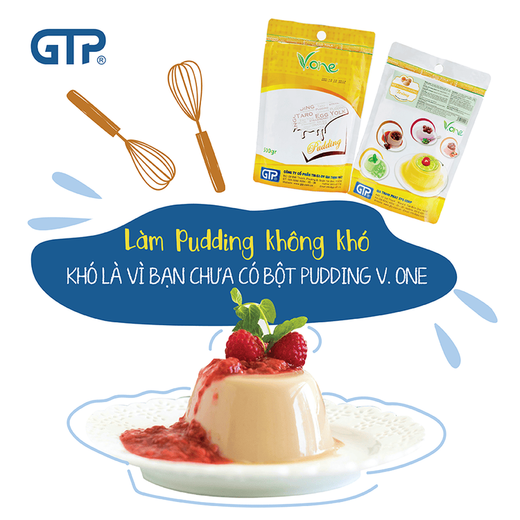 No. 4 - Bột Pudding V.one - 5