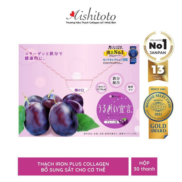 No. 2 - Thạch Bổ Sung Collagen Và Chất Sắt - 1