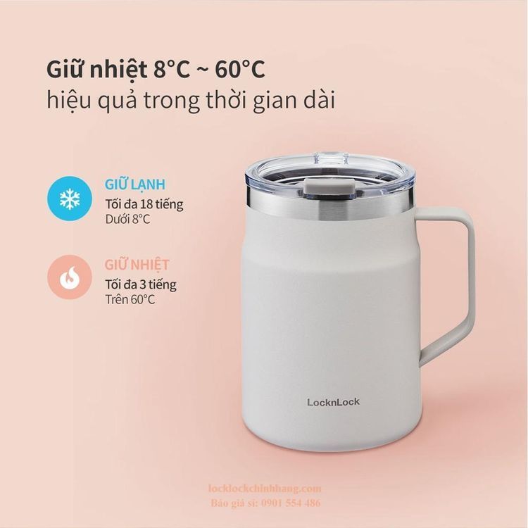 No. 2 - Cốc Giữ Nhiệt Lock&Lock Metro Mug LHC4219 - 6