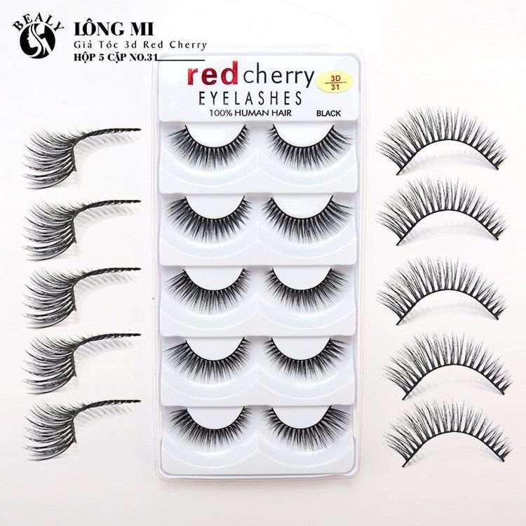 No. 5 - Mi Giả 3D Red Cherry Eyelashes - 2