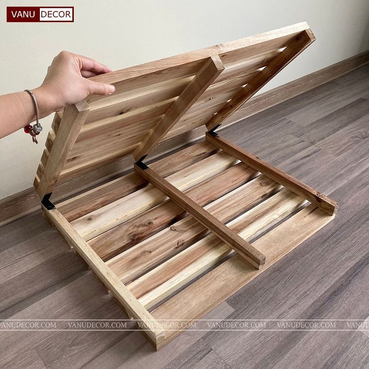 No. 3 - Giường Pallet Lắp Ghép PL120PL120-MVG - 6