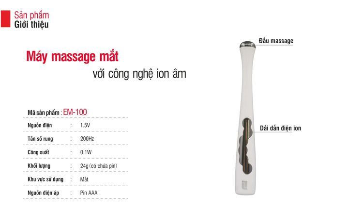 No. 1 - Máy Massage Chống Lão Hoá Mắt Lifetrons EM-100 - 3