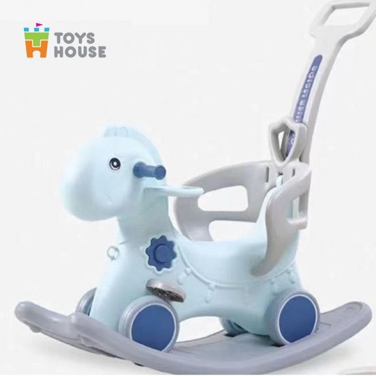 No. 4 - Ngựa Bập Bênh Toys HouseWM19033 - 3