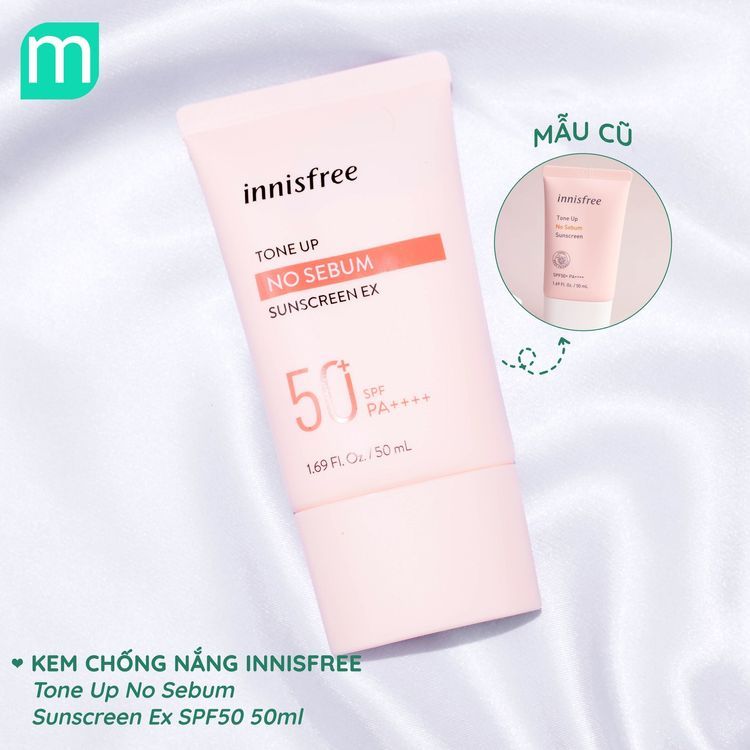 No. 4 - Innisfree Tone Up No Sebum Sunscreen SPF50+ PA++++ - 3