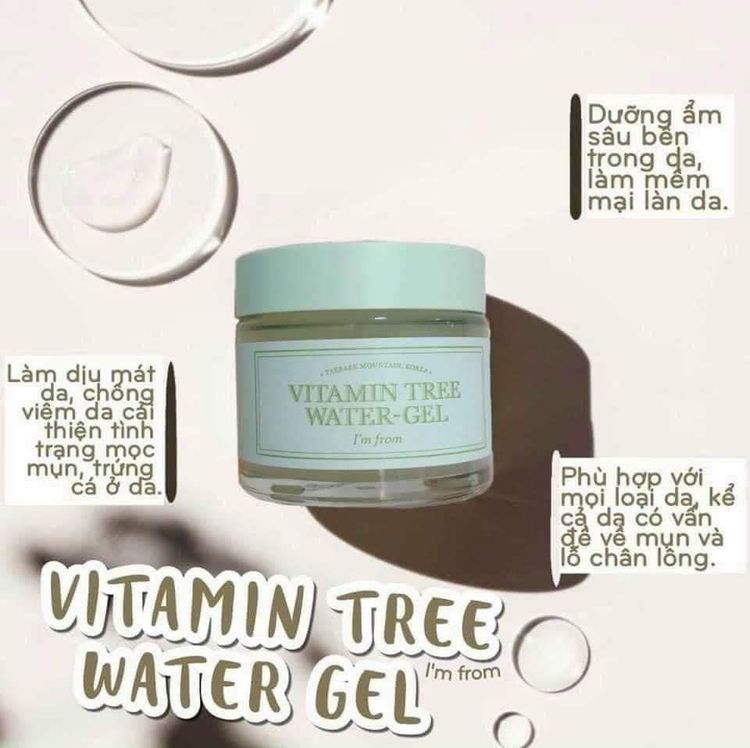 No. 8 - Kem Dưỡng Ẩm Vitamin Tree Water Gel I'm From - 5