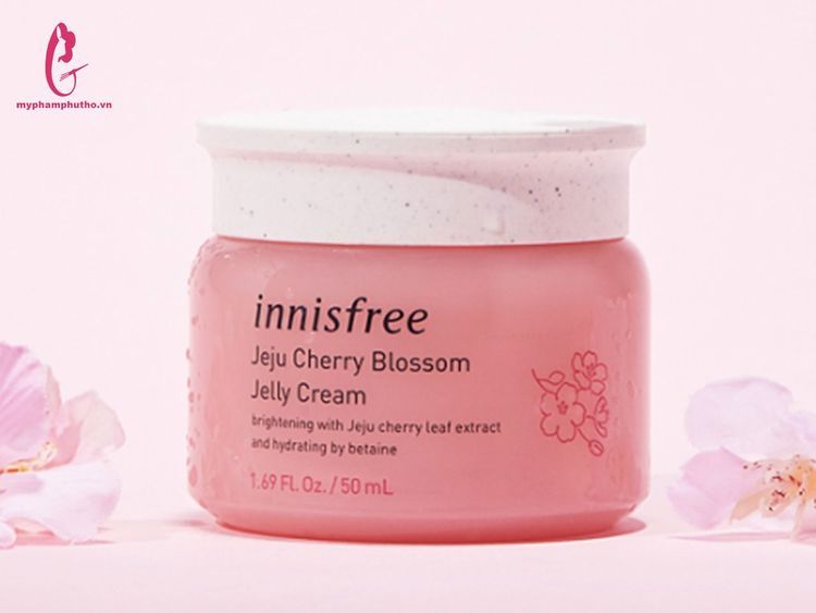 No. 1 - Kem Dưỡng innisfree Jeju Cherry Blossom - 1