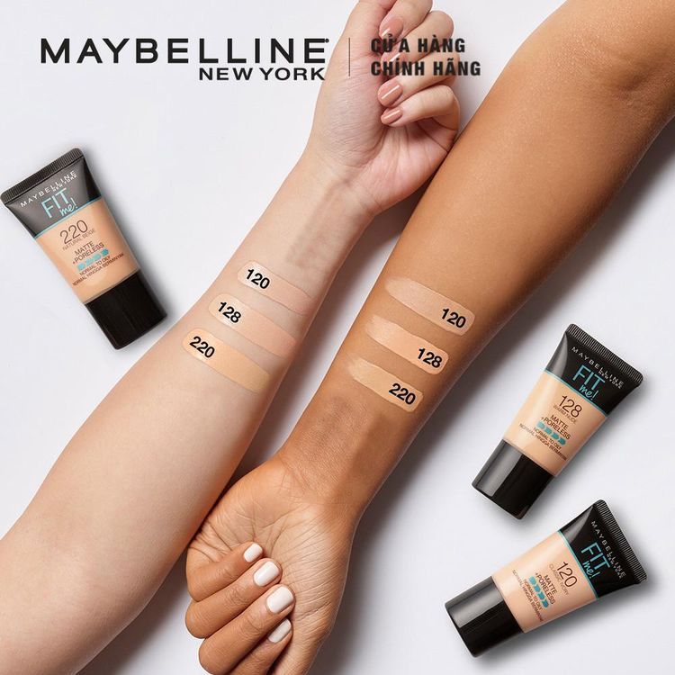 No. 3 - Maybelline New York  Kem Nền Fit Me Matte + Poreless Foundation - 4