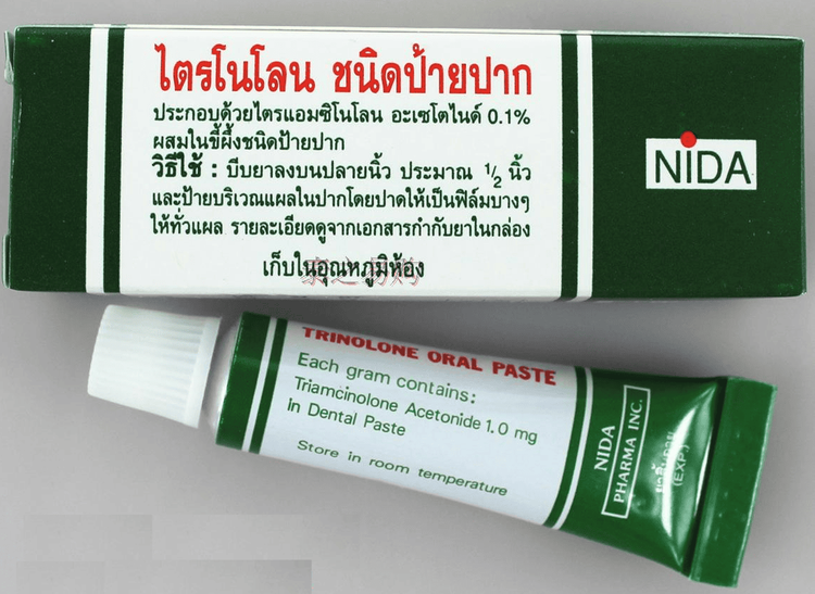 No. 8 - Thuốc Bôi Nhiệt Miệng Trinolone Oral Paste - 1