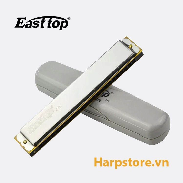 No. 5 - Harmonica Tremolo Easttop T2401 Key C - 2