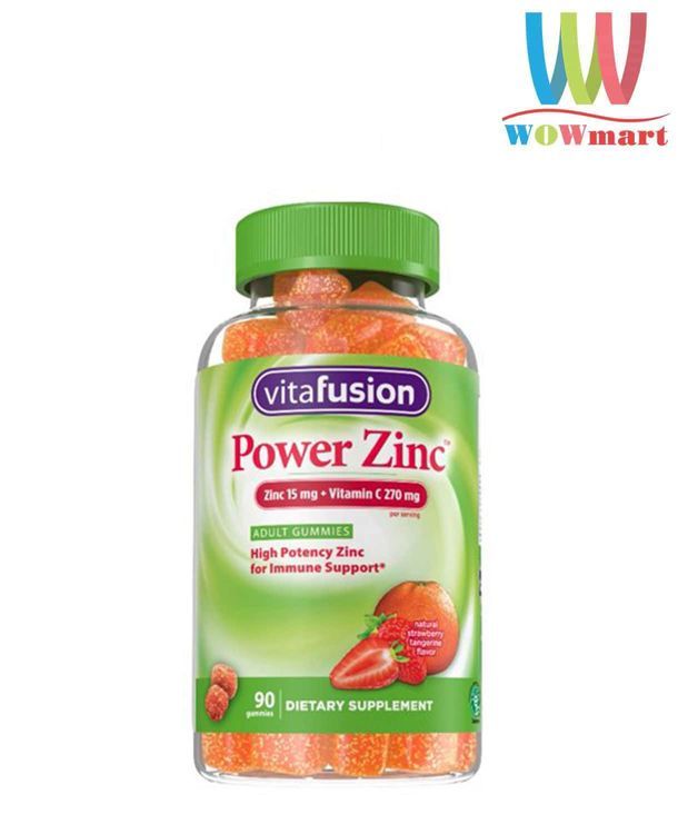 No. 4 - Kẹo Dẻo Vitamin C + Kẽm Vitafusion Power Zinc - 1