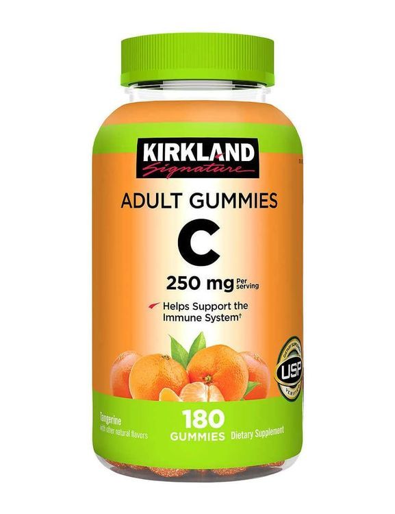 No. 8 - Kẹo Dẻo Vitamin C 250mg Kirkland Signature - 1