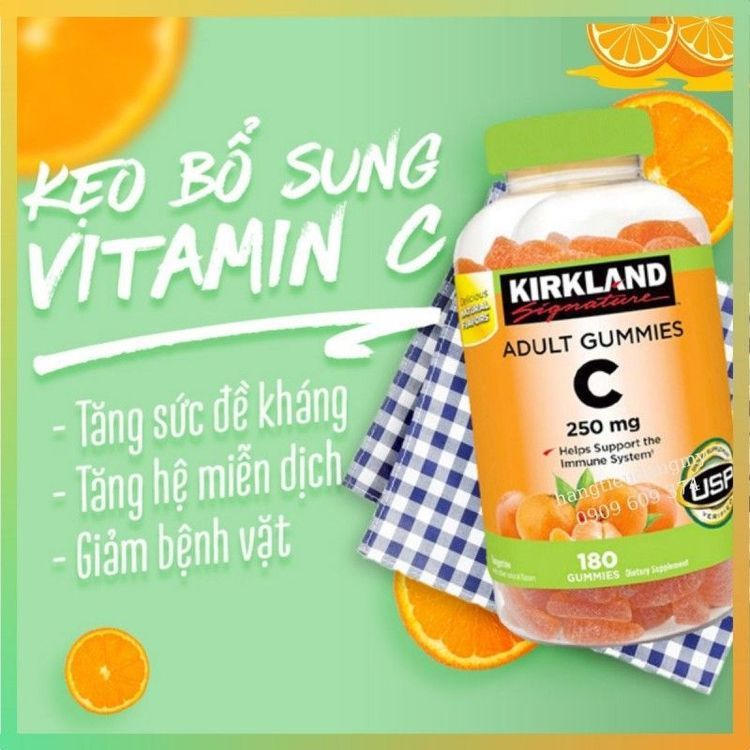 No. 8 - Kẹo Dẻo Vitamin C 250mg Kirkland Signature - 2