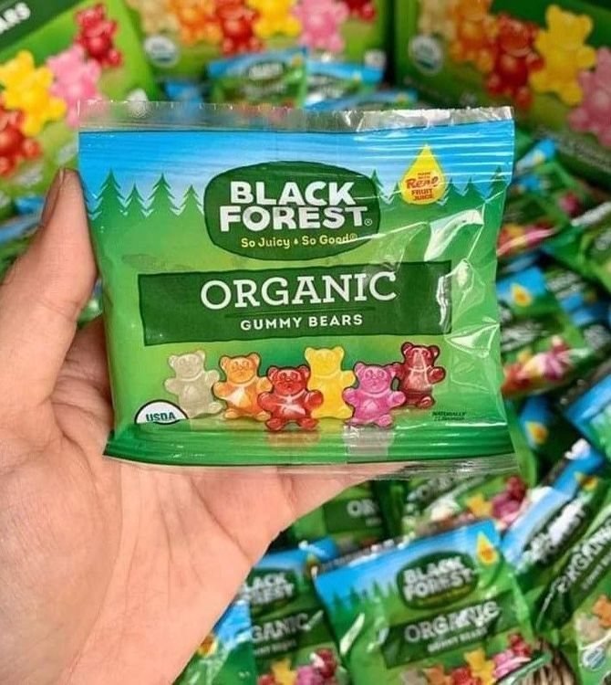 No. 5 - Kẹo Dẻo Hữu Cơ Hình Gấu Black Forest - 5