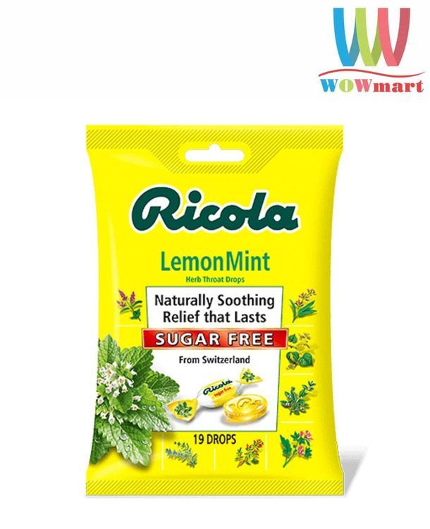 No. 3 - Kẹo Ngậm Thảo Mộc Bạc Hà Lemon Mint Không Đường - 3