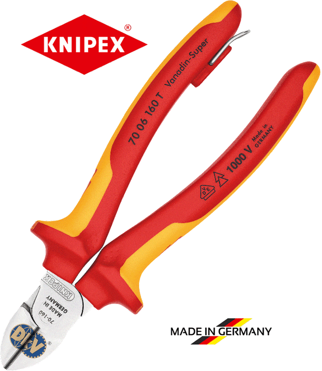 No. 2 - Kìm Cắt Dây Điện Knipex Diagonal70 06 160 - 3