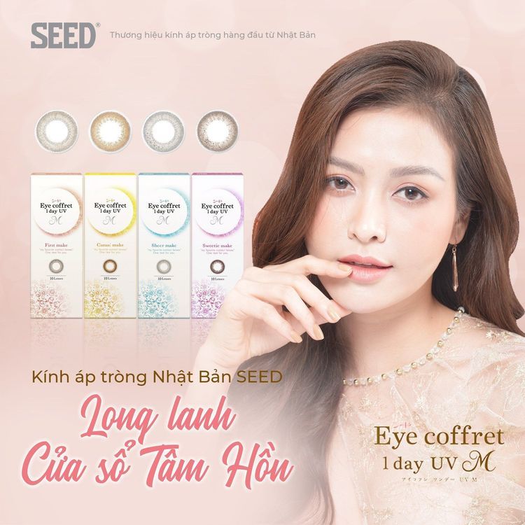 No. 4 - Kính Áp Tròng Màu Eye Coffret 1 Day UV - 4