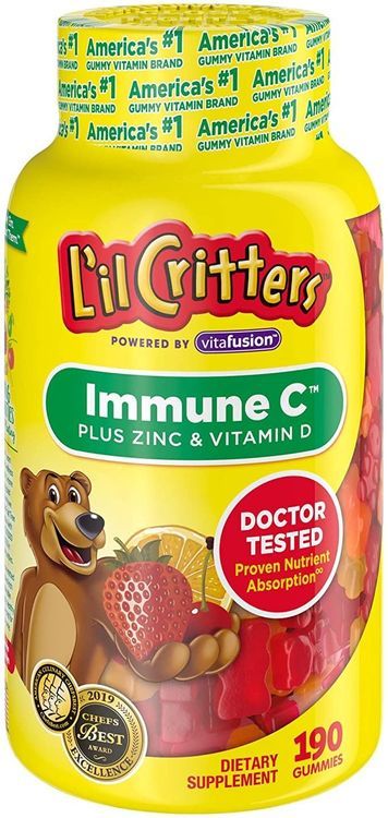 No. 3 - Kẹo Dẻo Viatmin C, Zinc and Vitamin D L’il Critters - 4