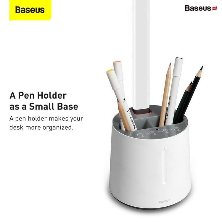 No. 4 - Đèn Đọc Sách Đầu Giường Baseus Smart Eye Double LightLVP008-WH - 2