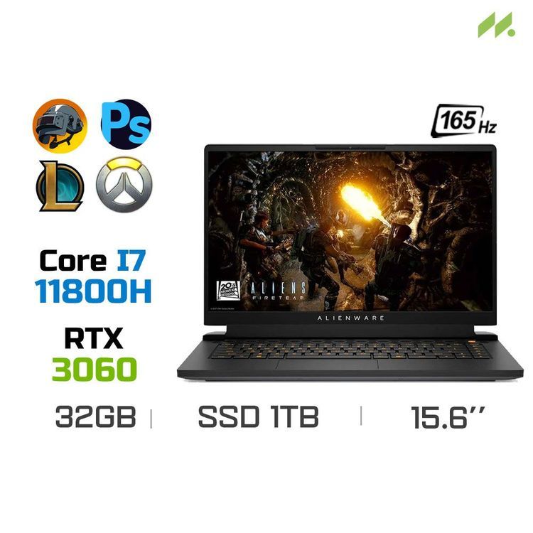 No. 5 - Laptop Đồ Hoạ Dell Alienware M15 R6P109F001DBL - 4