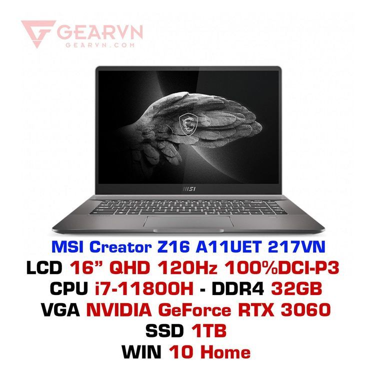 No. 2 - Laptop Đồ Hoạ MSI Creator Z16A11UET-217VN - 5