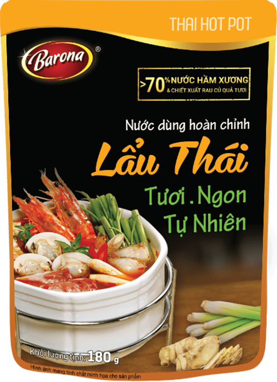 No. 3 - Nước Dùng Hoàn Chỉnh - Lẩu Thái Barona - 1