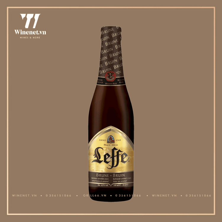 No. 4 - Bia Bỉ Leffe Brune - 4