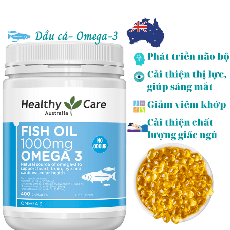 No. 7 - Viên Uống Omega 3 Healthy Care Fish Oil 1000mg - 4