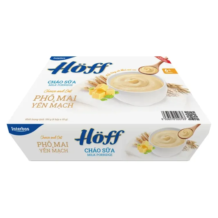 No. 5 - Cháo Sữa Phô Mai Yến Mạch Hoff - 3