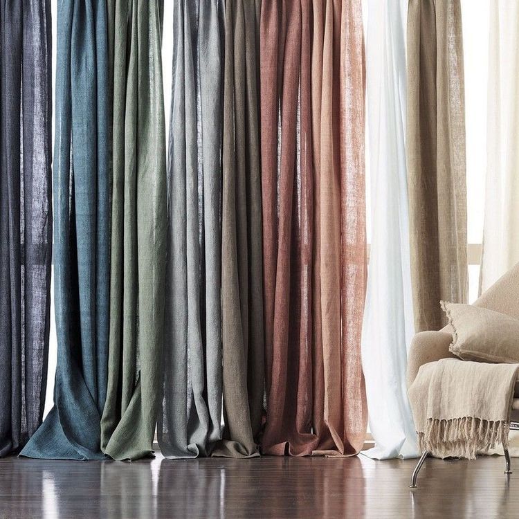 No. 7 - Màn Cửa Trang Trí Vải Linen - 3