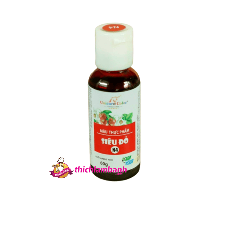 No. 5 - Màu Thực Phẩm Siro Unicorn60g - 5