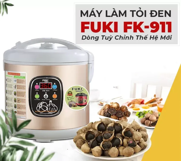 No. 3 - Máy Làm Tỏi Đen Fuki FK-911 - 1
