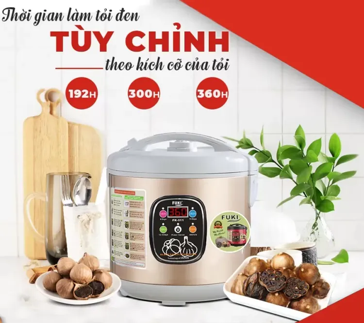 No. 3 - Máy Làm Tỏi Đen Fuki FK-911 - 3