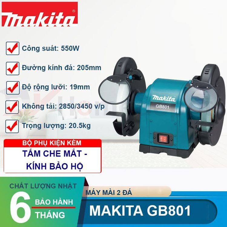 No. 3 - Máy Mài Makita GB801 - 4