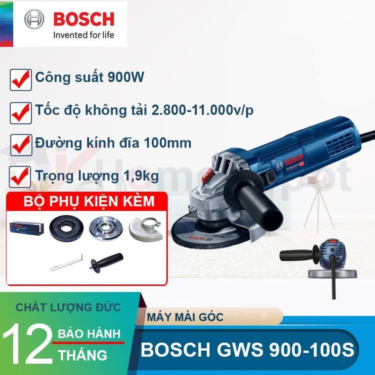 No. 5 - Máy Mài Góc Bosch GWS 900-100S - 3